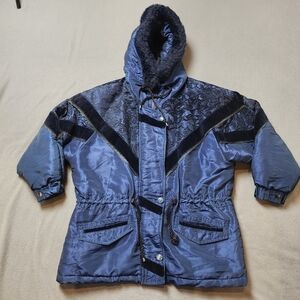 East West Vintage Jacket Winter Jacket 80's 90s Ladies size Small